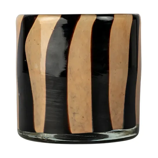 Byon Calore Windlicht XS Ø10cm Black-beige