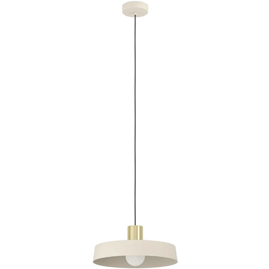 Eglo Pendellampe Valdiola Beige Stahl 36 cm 110 cm - Farbe: sand