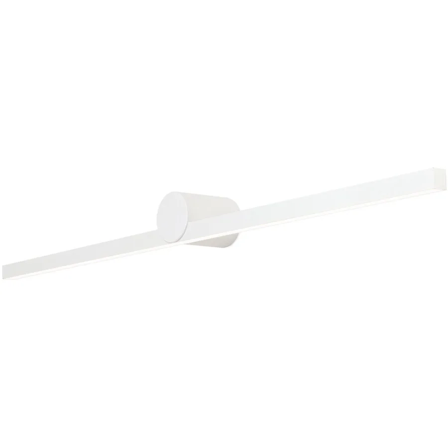 Wandlampe Beauty Weiss Aluminium 101 cm 7.6 cm - Lichtfarbe: Warmweiss