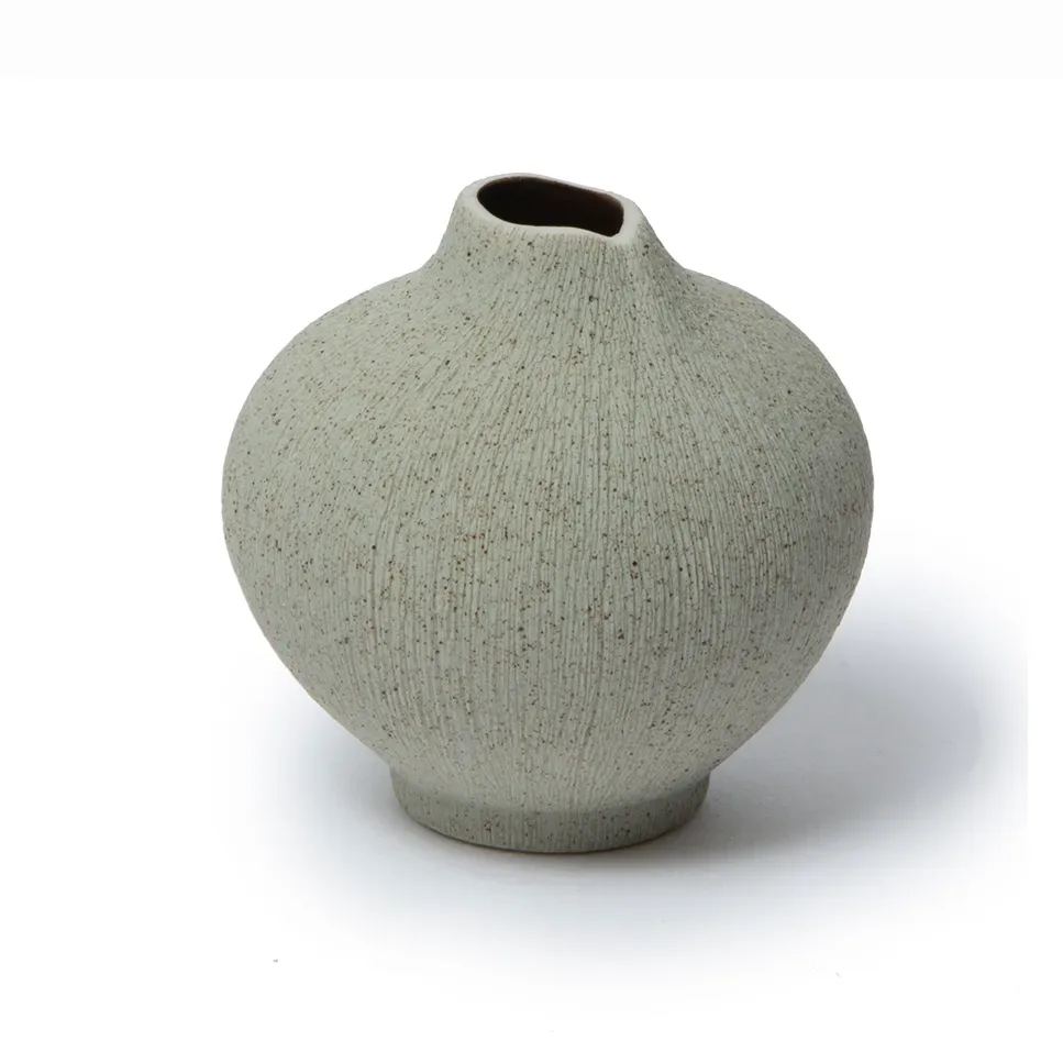 Lindform Line vas Sand grey, small