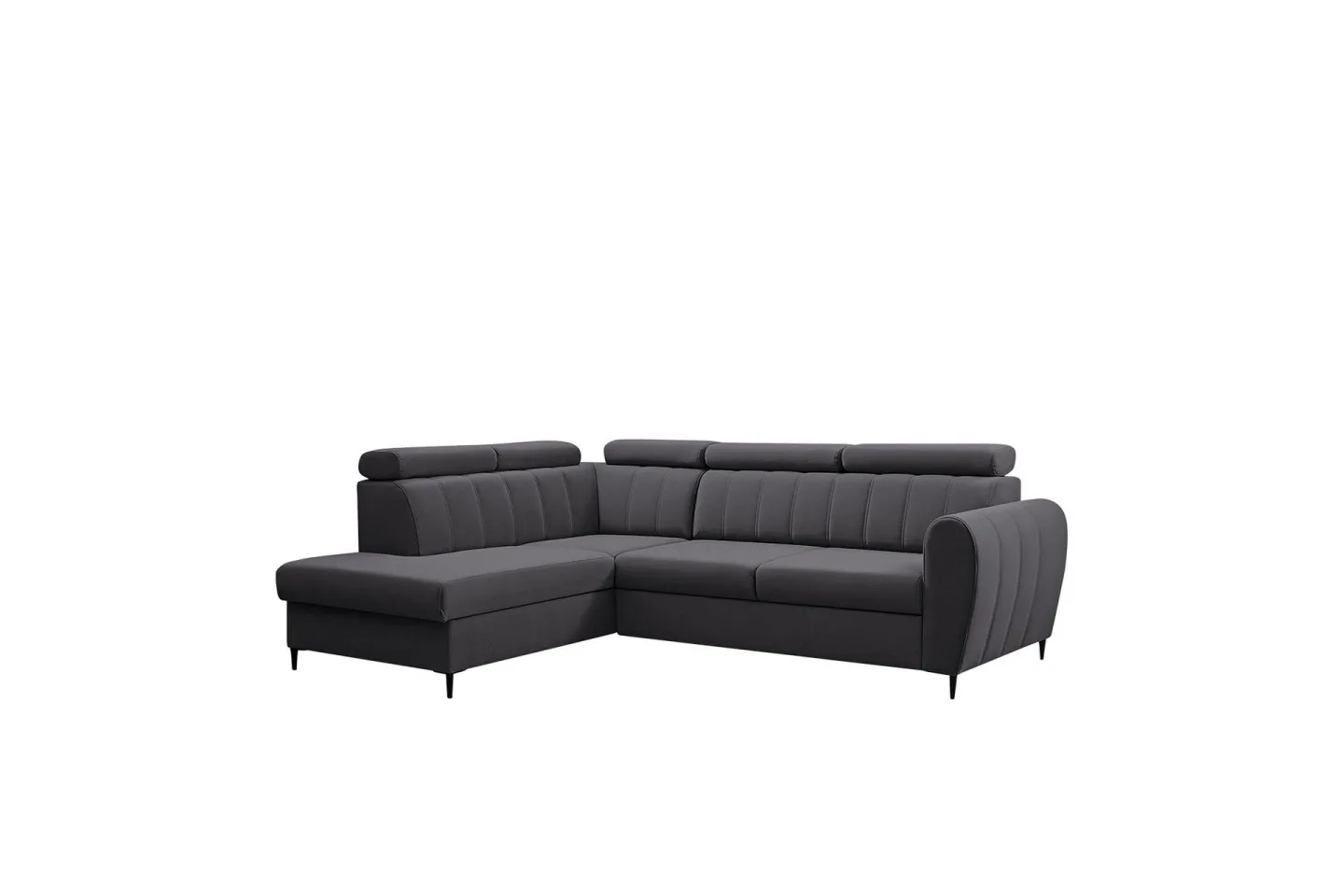 Hoffman Soffa med Schäslong 3-sits - Grå