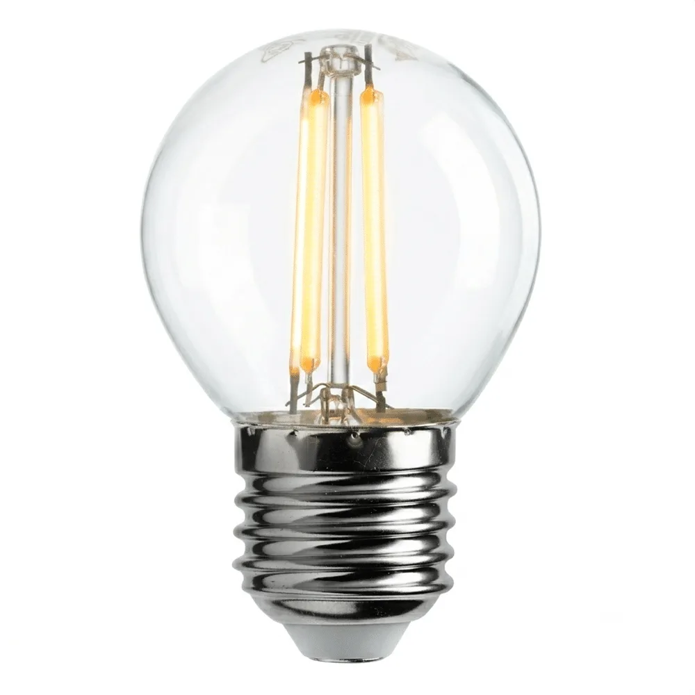 Klotlampa 4,5W 470lm LED Dim to Warm 2200-2700K E27