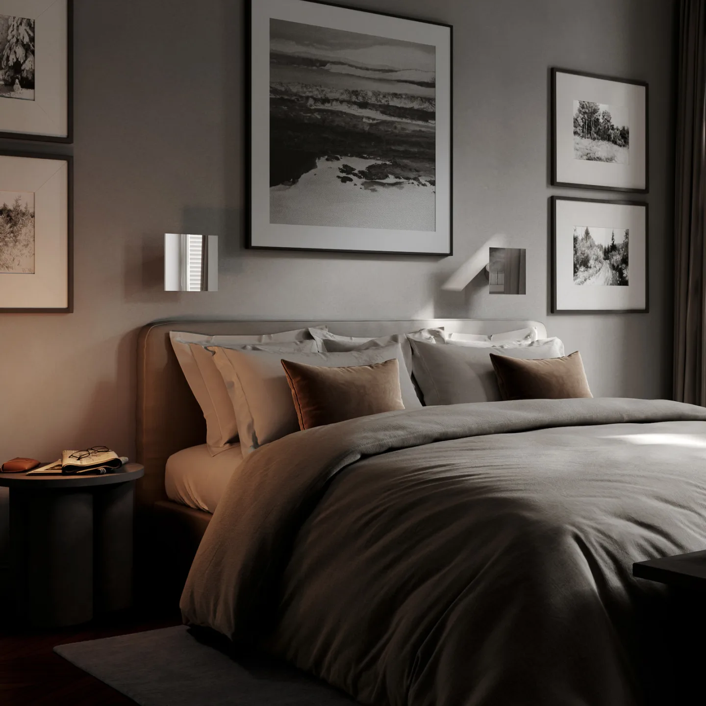 Chameleon LED-Wandlampe, chrom, 9 cm - 101 Copenhagen - Wohnzimmer - Design - Aluminium - Einflammig