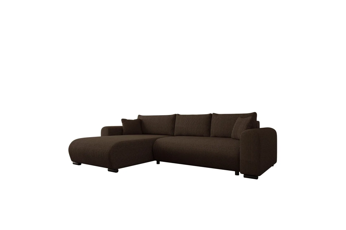 Handda Bäddsoffa med Divan 3-sits i Manchester - Brun