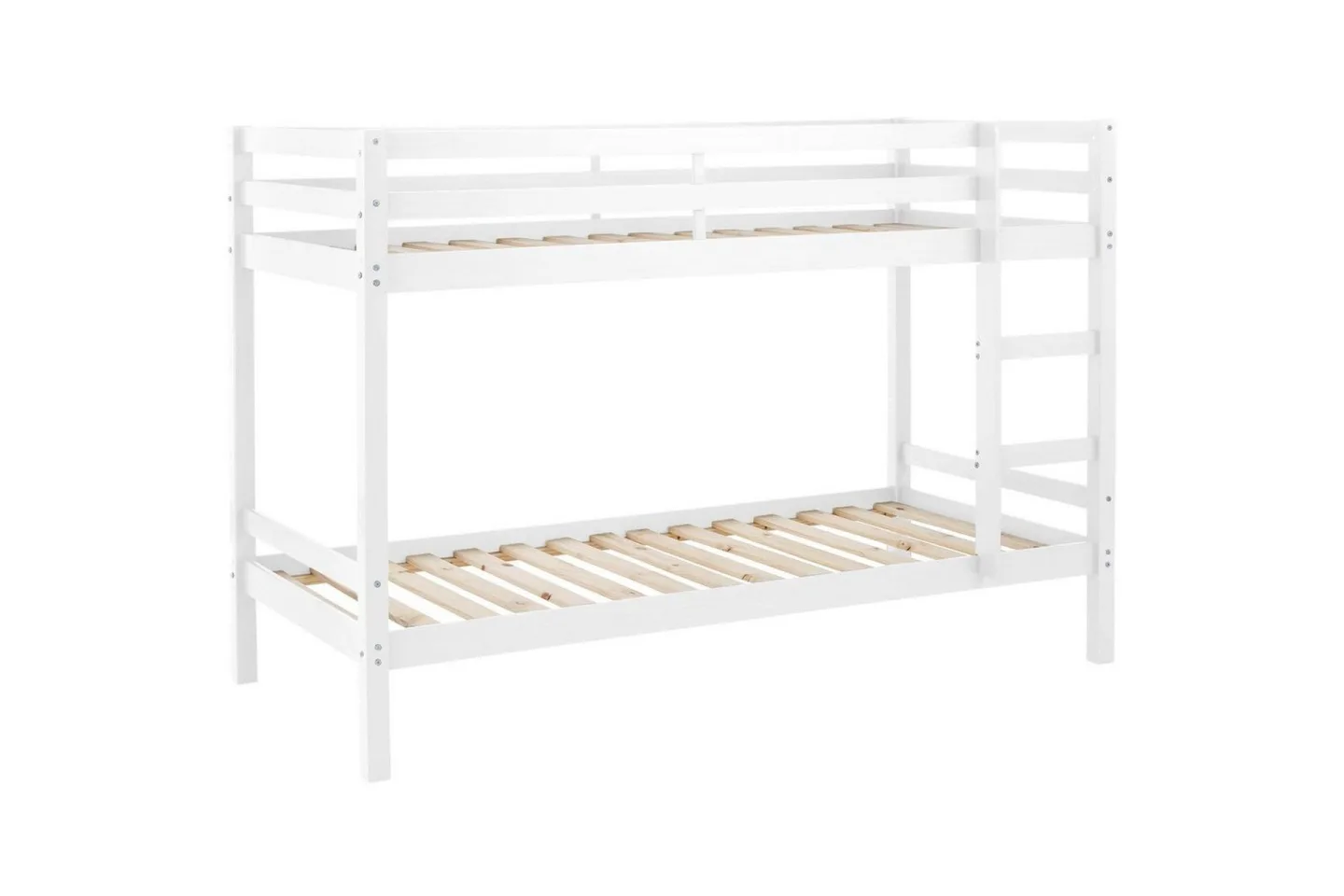 Våningssäng med två liggplatser Loft24 Våningssäng Alpi 208x103x143 cm, Vit Vit -