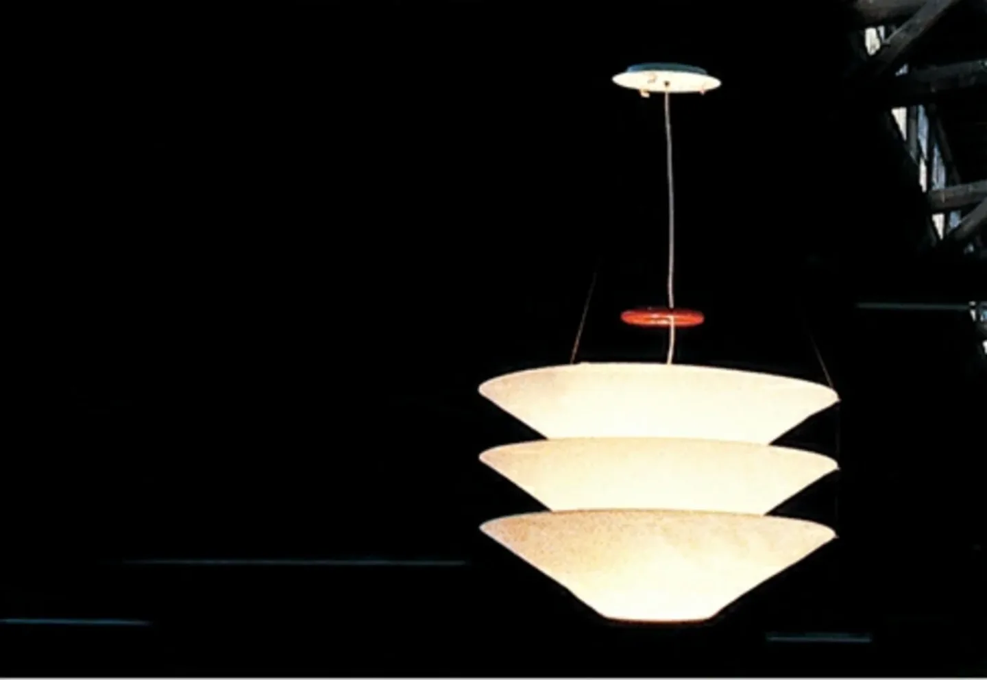 Floatation 3 Pendelleuchte Ø75 2m - Ingo Maurer - Wohnzimmer - Papier / Karton
