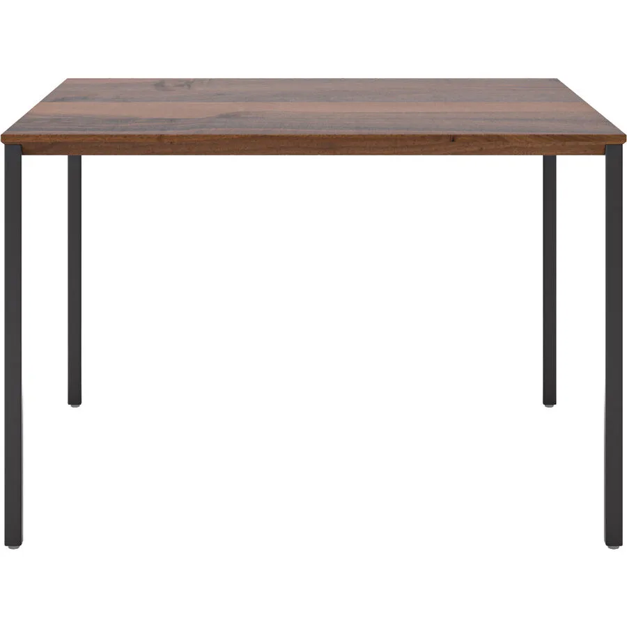 Beistelltisch Barillo Schwarz Holz 60 cm - Material: Nussbaum