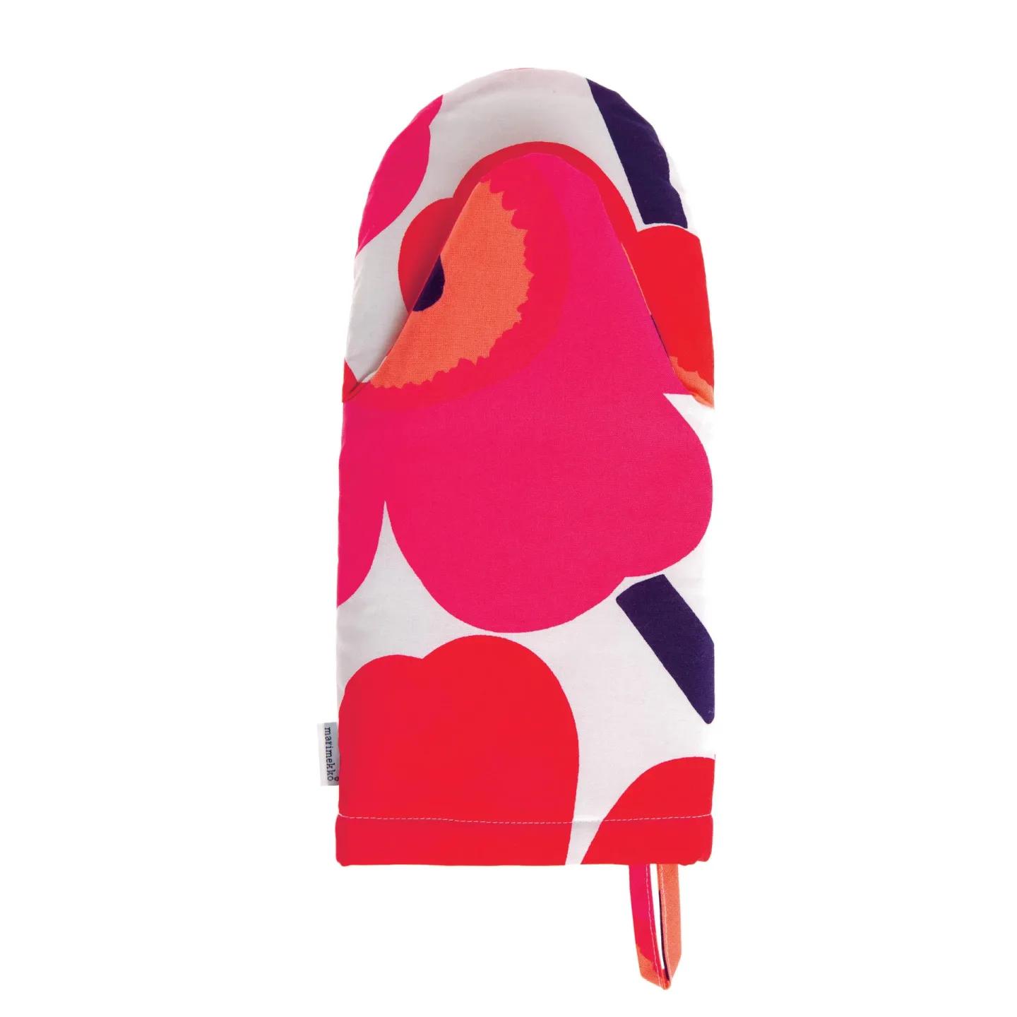 Marimekko Pieni Unikko Ofenhandschuh Rot-weiß