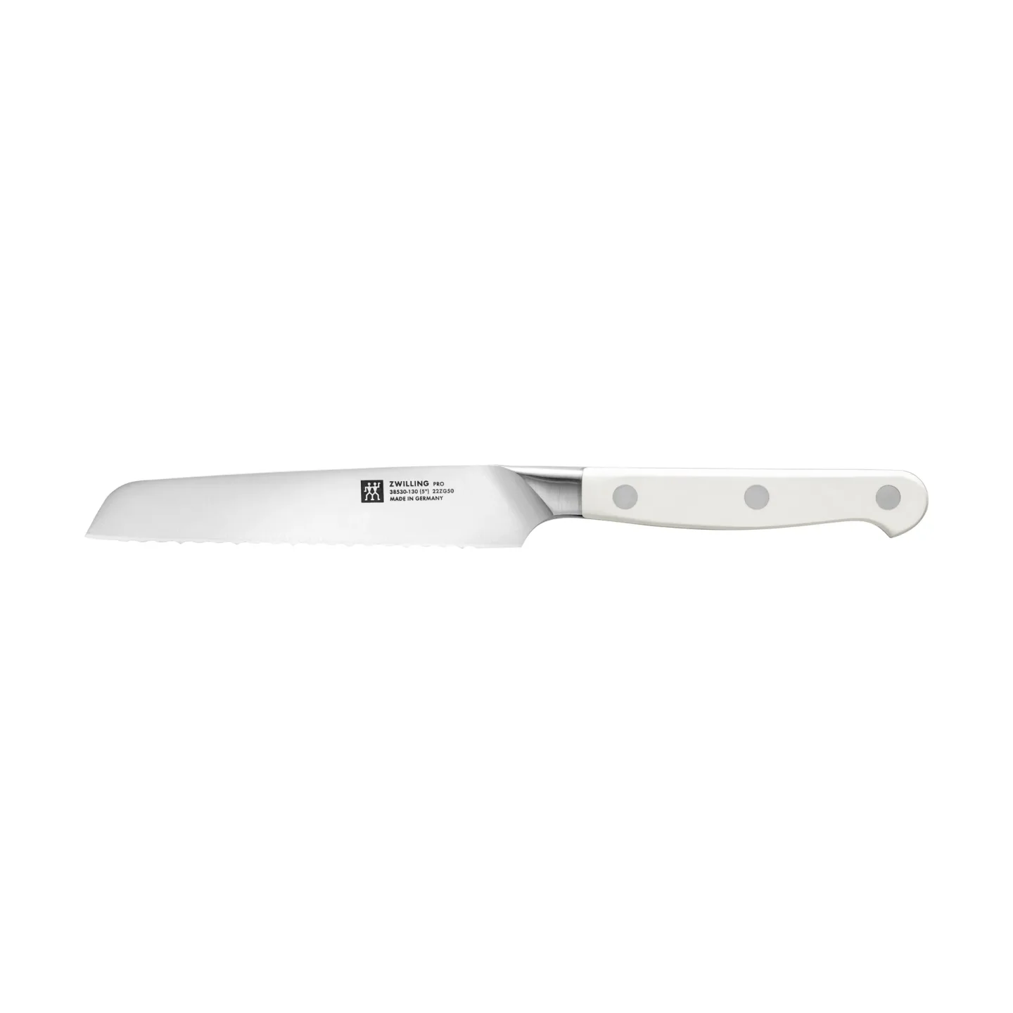 Zwilling Zwilling pro le blanc gezacktes Allzweckmesser 13 cm Weiß-Edelstahl