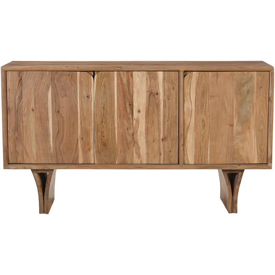 Sideboard Acacia natur Akazie B 145 H 80 cm