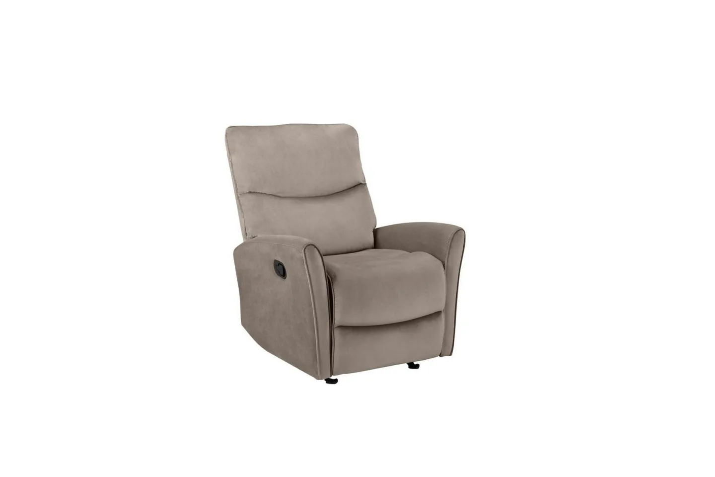 Fåtölj Chesley Taupe, Sammet/Metall/Trä - Taupe, Sammet/Metall/Trä