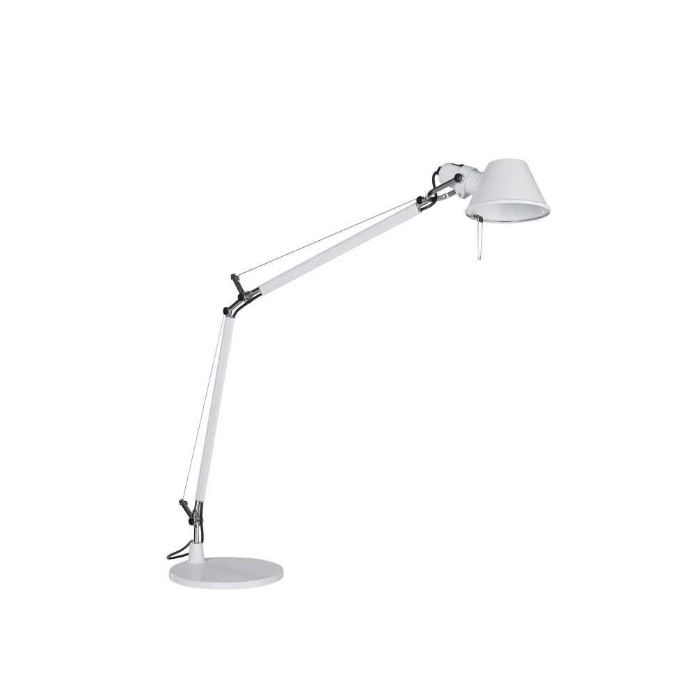 Artemide - Tolomeo Skrivbordslampa - Vit - Skrivbordslampor - Giancarlo Fassina,Michele De Lucchi - Vit