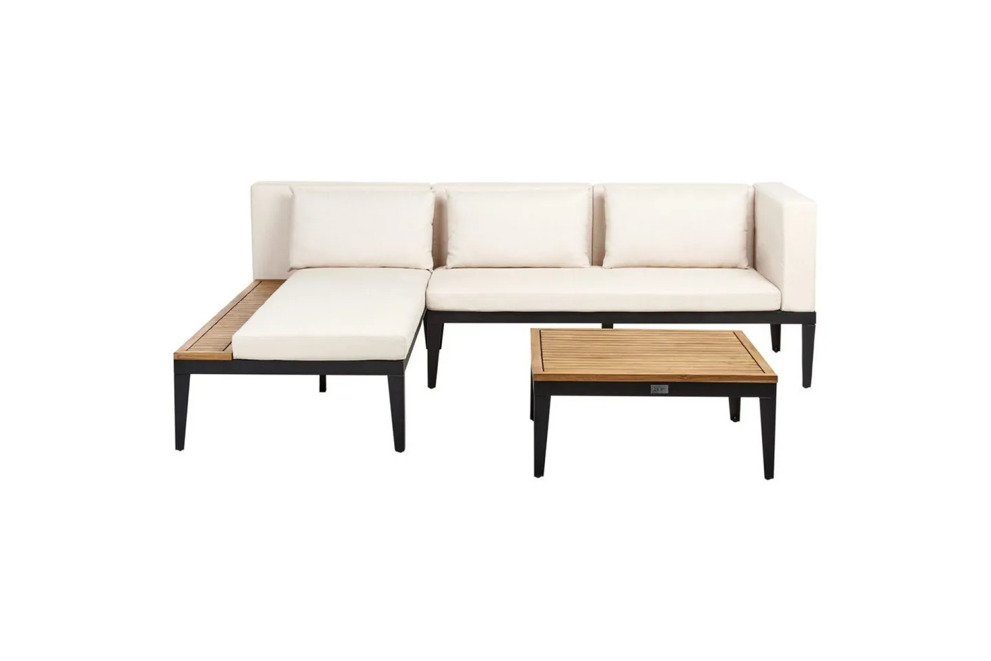 Loungegrupp med bord Bracciano 3-Sits - 3-Sits