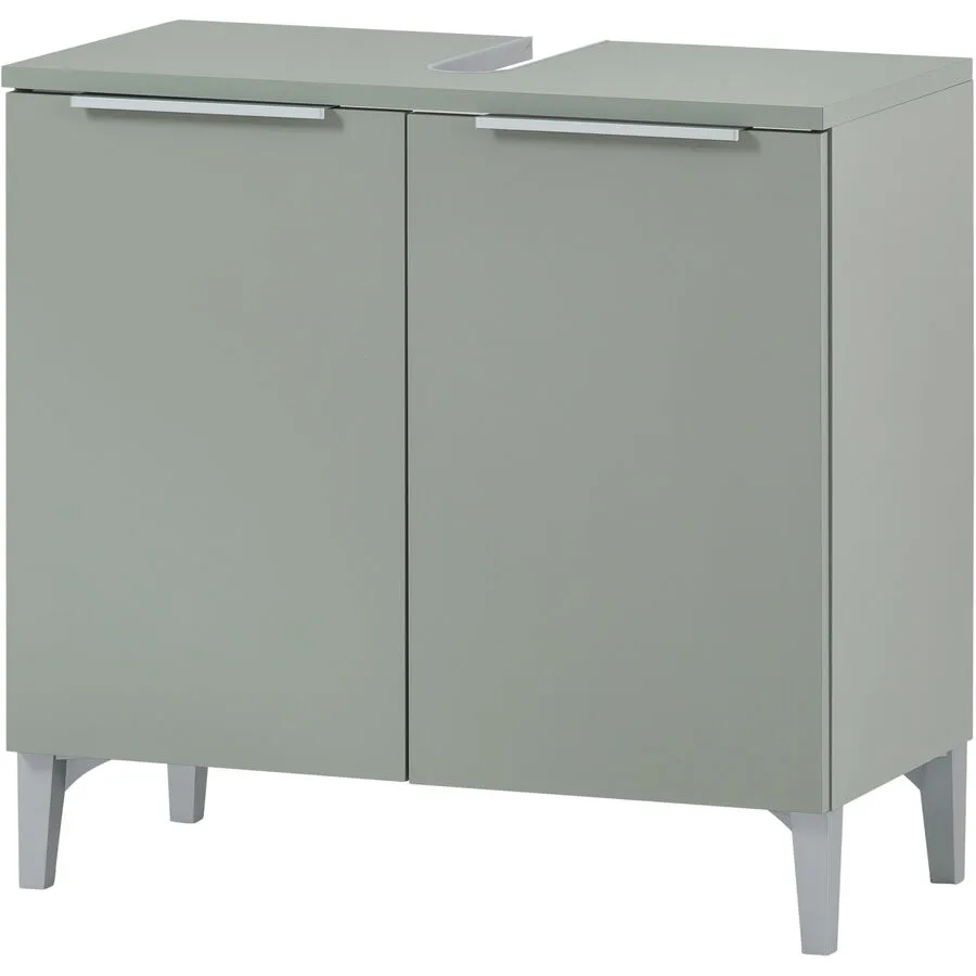 Waschbeckenunterschrank Mariette pistazie Holzwerkstoff B 63.5 cm T 31.9 cm H 61.1 cm
