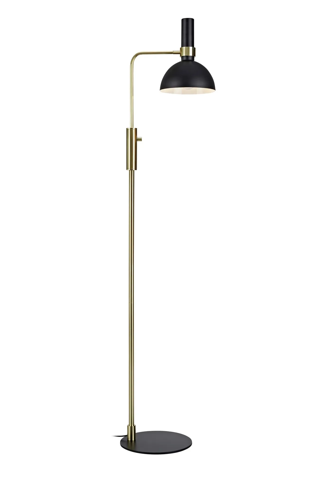 Larry Stehlampe Schwarz/Messing