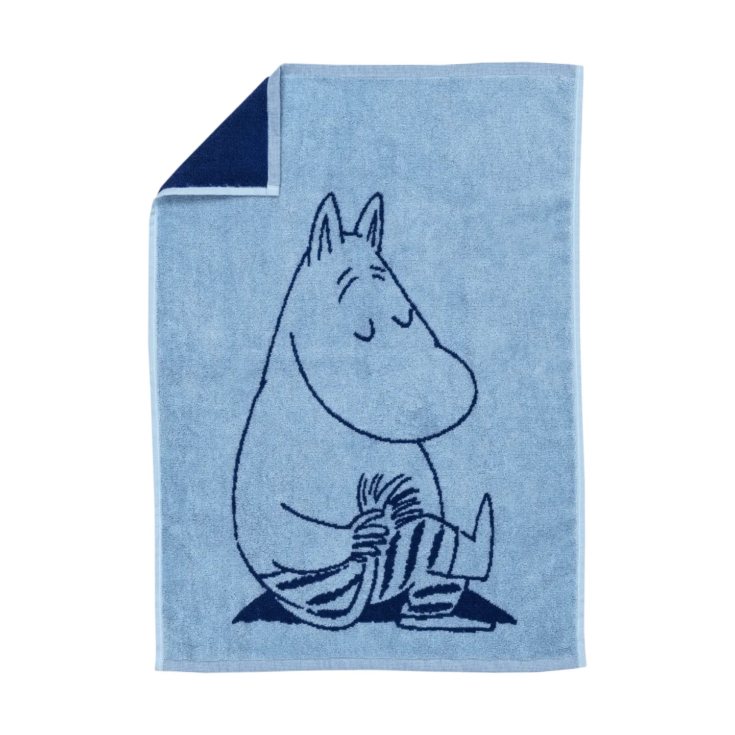 Moomin Arabia Mumin Handtuch 50x70cm Mumintrollet marineblau