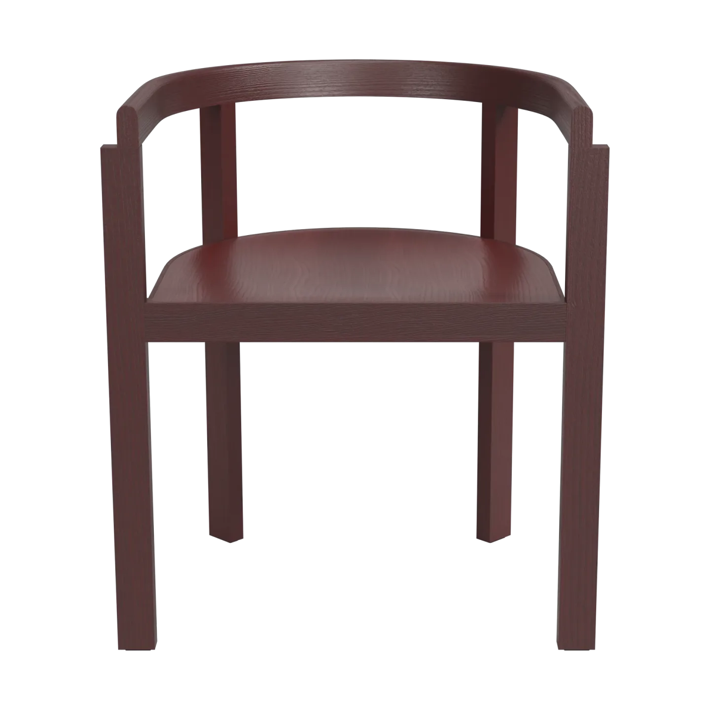 Fritz Hansen After karmstol Ash Burgundy