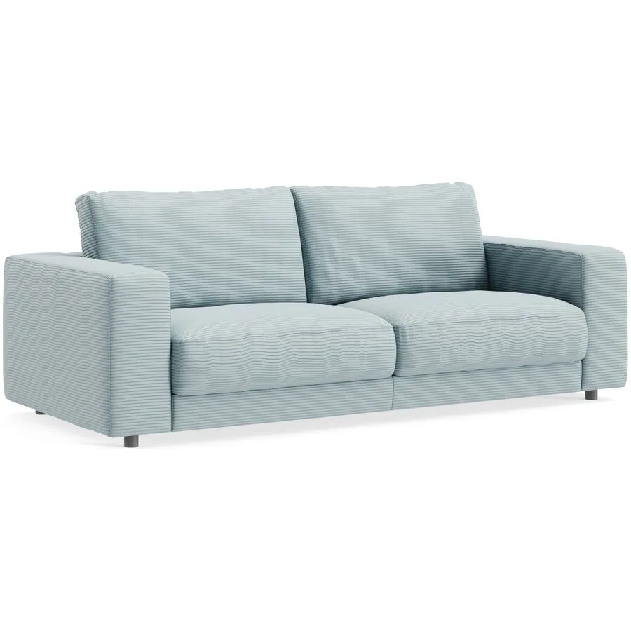 Sofa Ava Bezug: 88% Polyester, 12% Polyacryl light blue B 230 T 107 cm - Möbel Konfigurator: Traummöbel individuell zusammenstellen