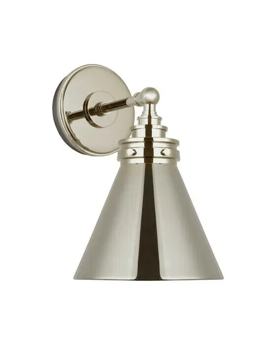 Parkington Small Single Wall Light Nickel
