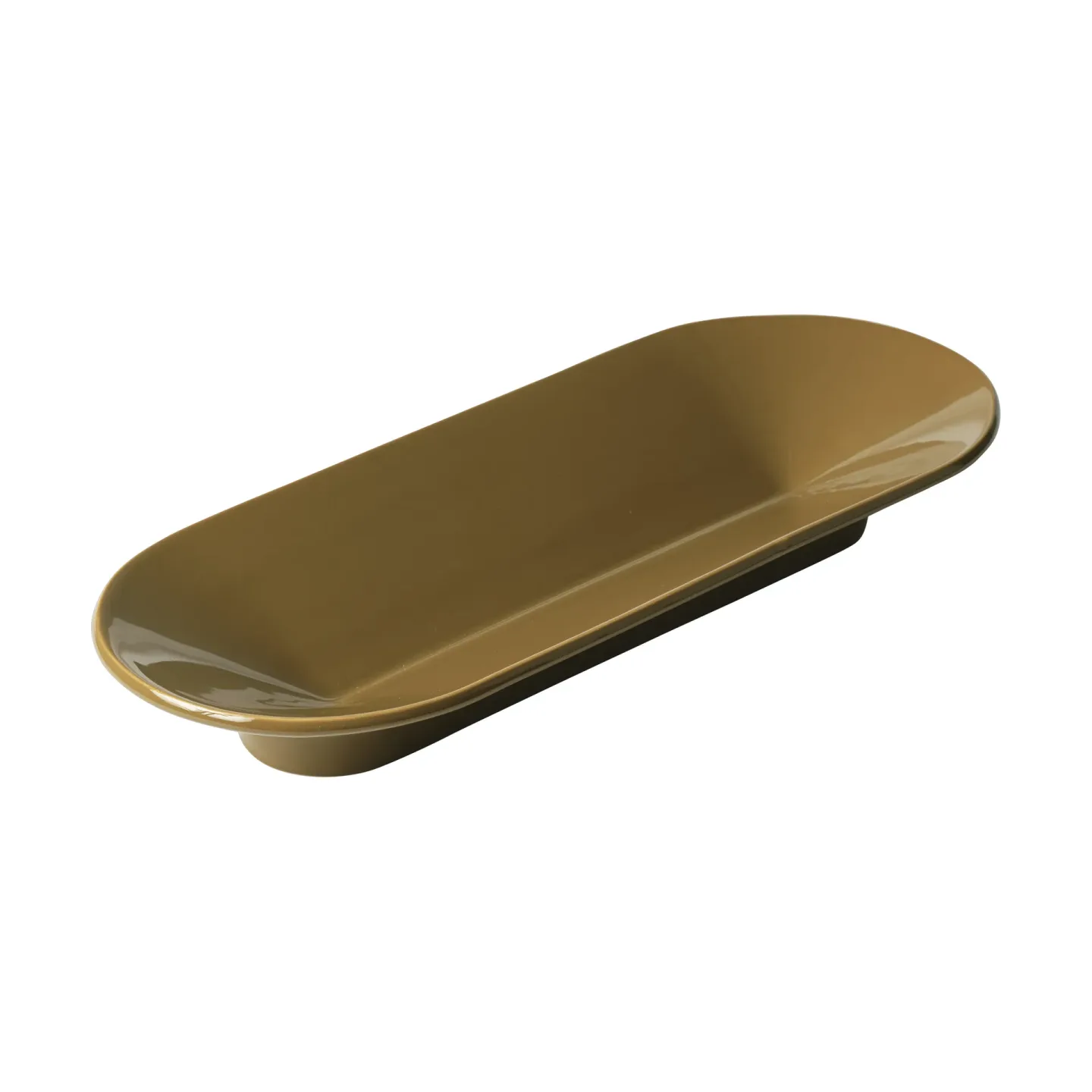 Muuto Mere Schale 51,5x21,5 cm Brown Green
