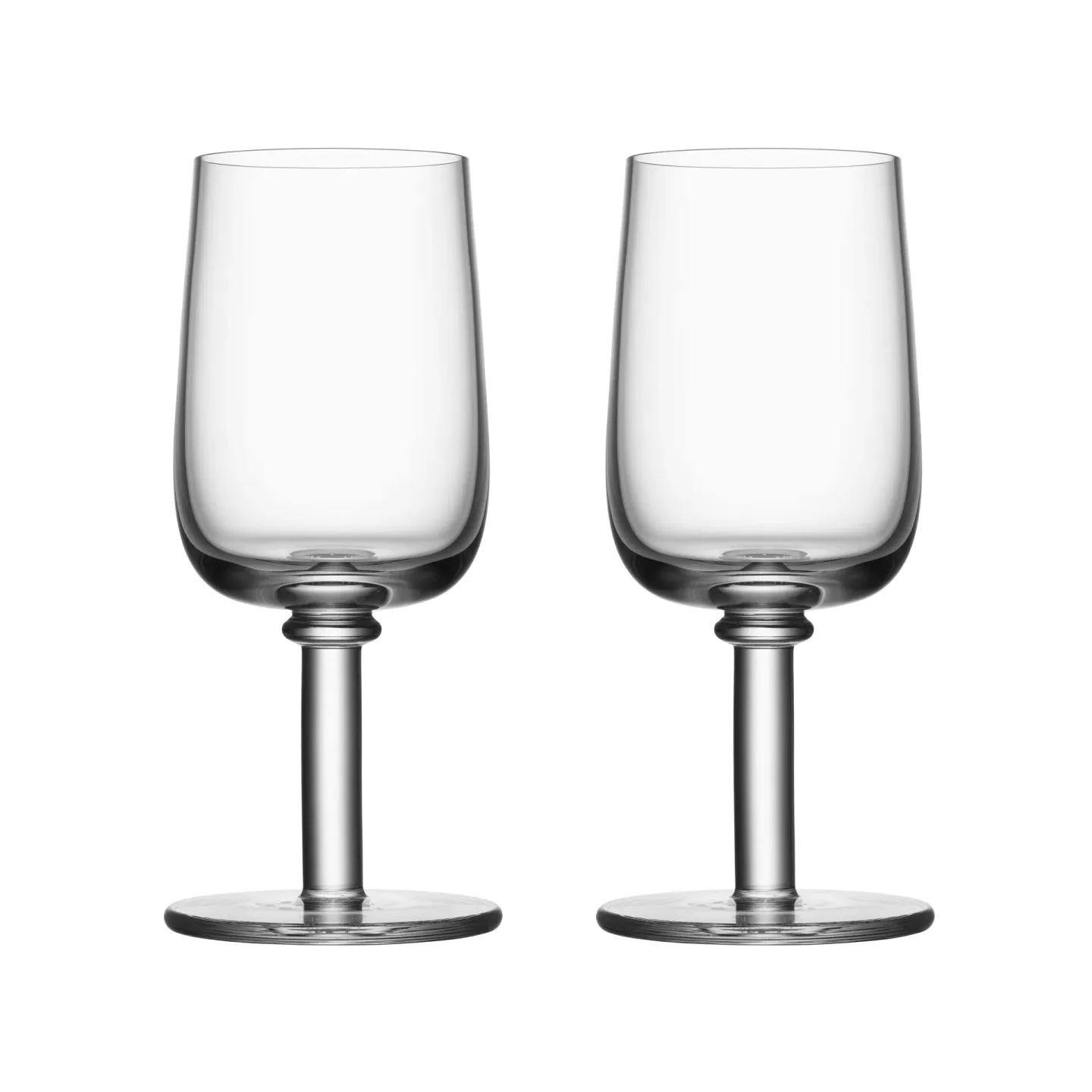 Kosta Boda Viva Glas auf Fuß 25cl 2er Pack Klar