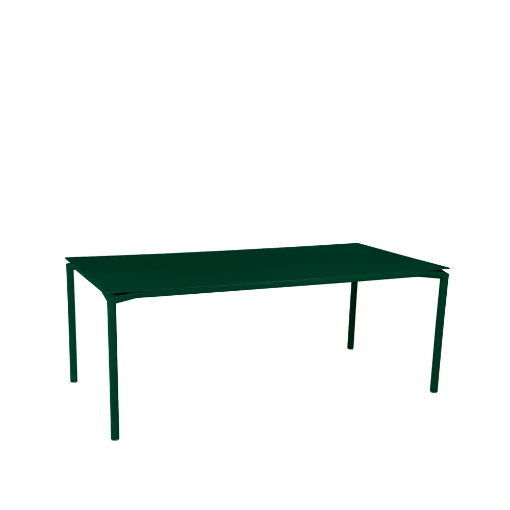 Fermob Calvi bord 195x95 cm Cedar green (grön)