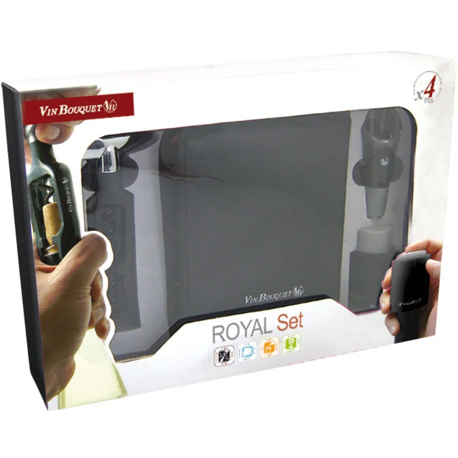 Weinaccessoires Wine & more schwarz ABS