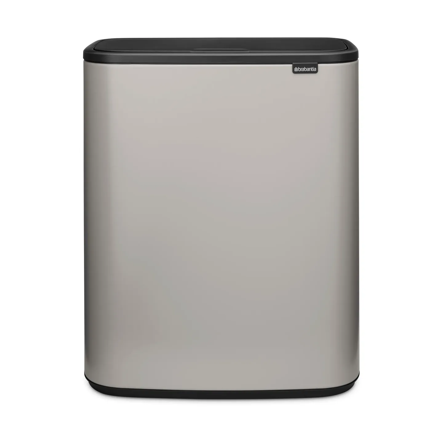 Brabantia Bo touch bin 2 x 30 L Soft grey