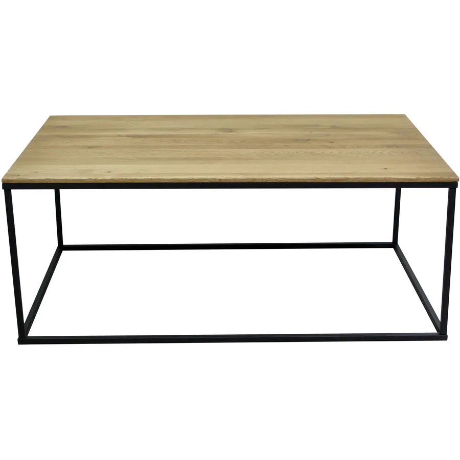Salontisch Skut natur geölt Wildeiche Massivholz B 100 T 60 cm