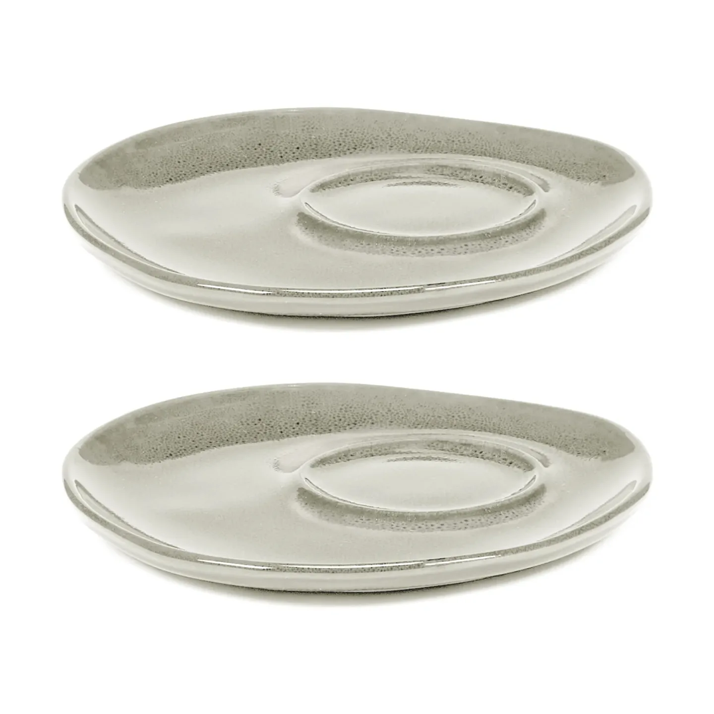 Serax La Mère Untertasse für Kaffeetasse Ø14,5 cm 2er-Pack Off white
