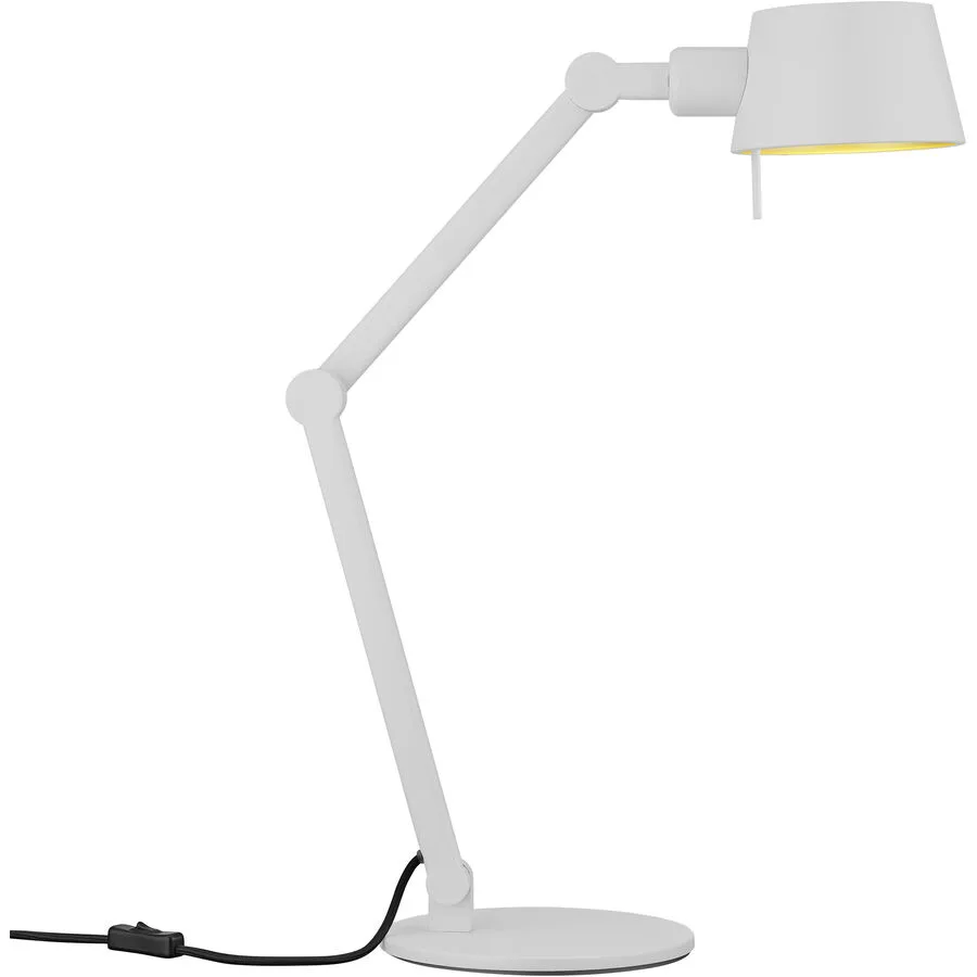 Tischlampe Medo Weiss Eisen 22 cm 39 cm