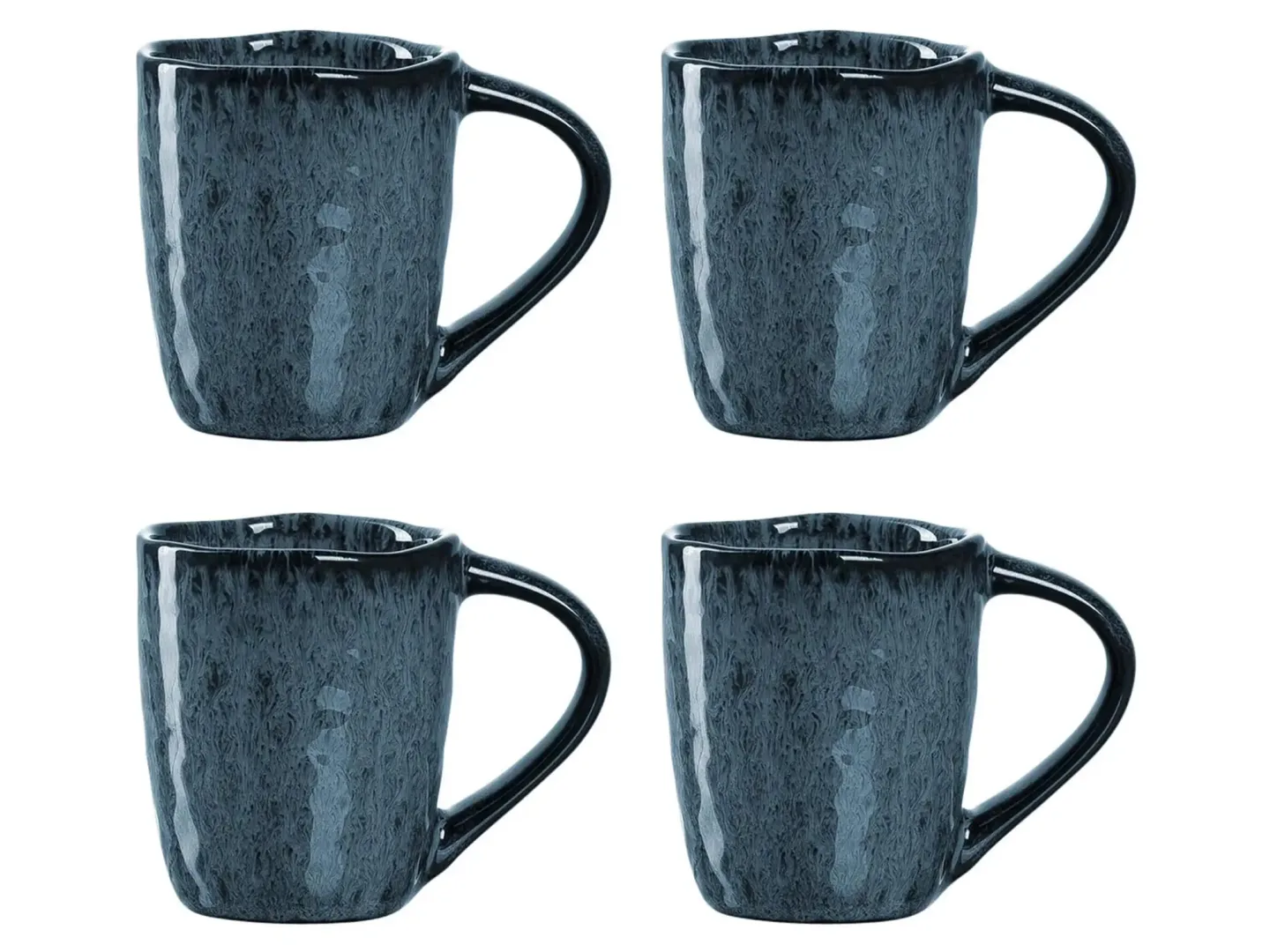 Alltron Espressotasse Matera 90 ml, 4 Stück Blau | Schubiger Möbel