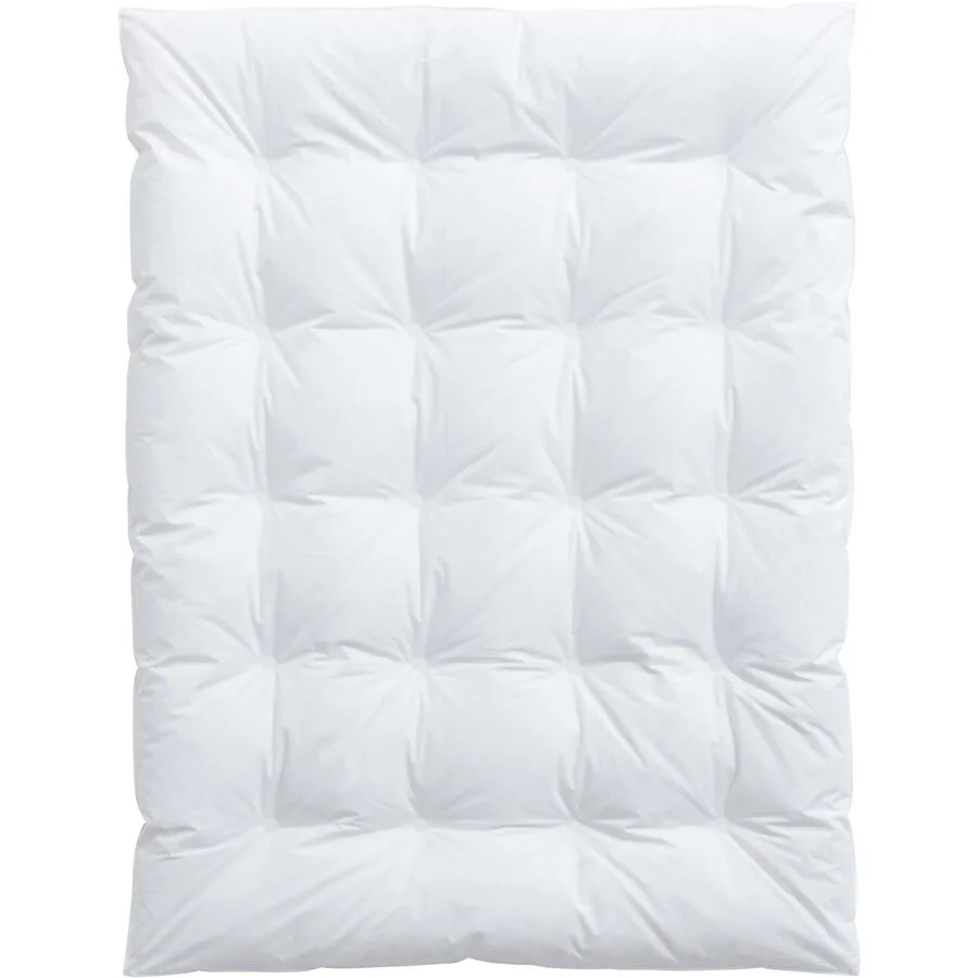 Billerbeck Daunenduvet Carmen Medium Weiss 100 cm 135 cm Gänsedaunen - Daunenduvet
