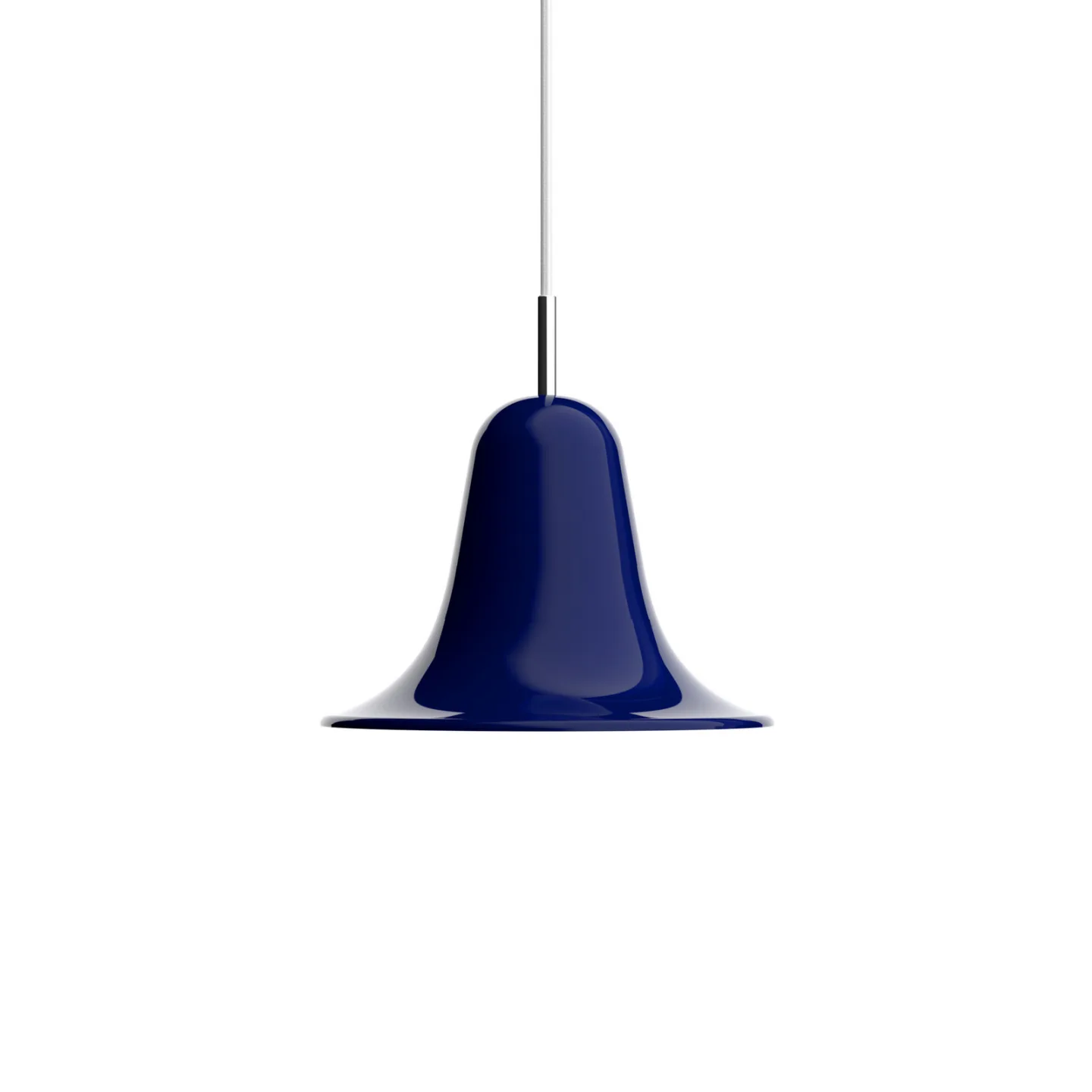 Pantop Pendelleuchte Ø 23 cm nachtblau - Verpan - Wohnzimmer - Design - Metall - Einflammig