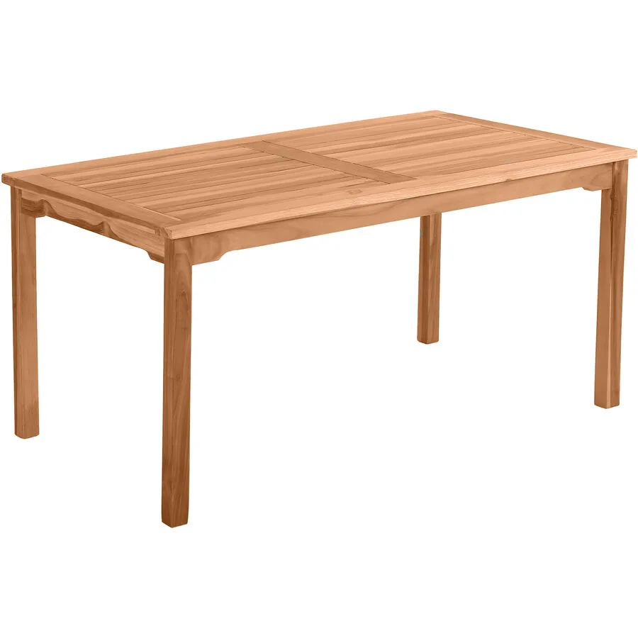 Gartentisch Veit natur Teak B 150 T 90 cm