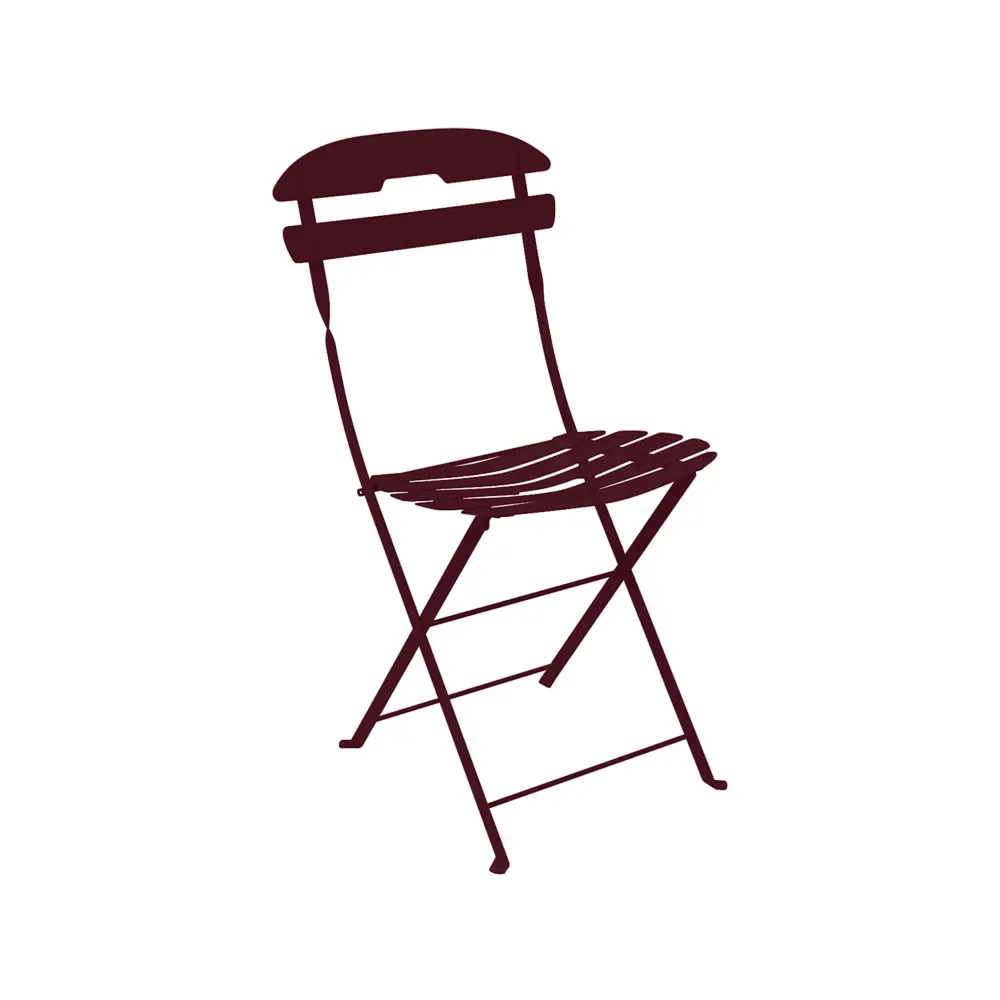 Fermob La Môme stol Black cherry (vinröd)