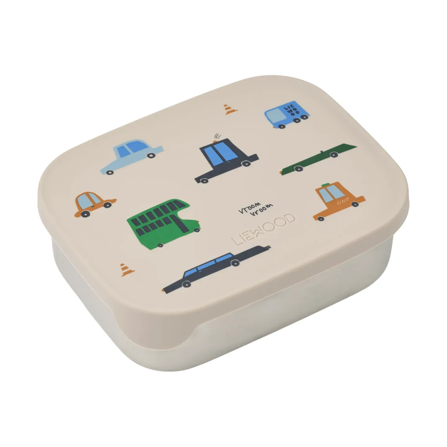 Liewood Arthur Brotdose 13,5x17 cm Cars-Sandy