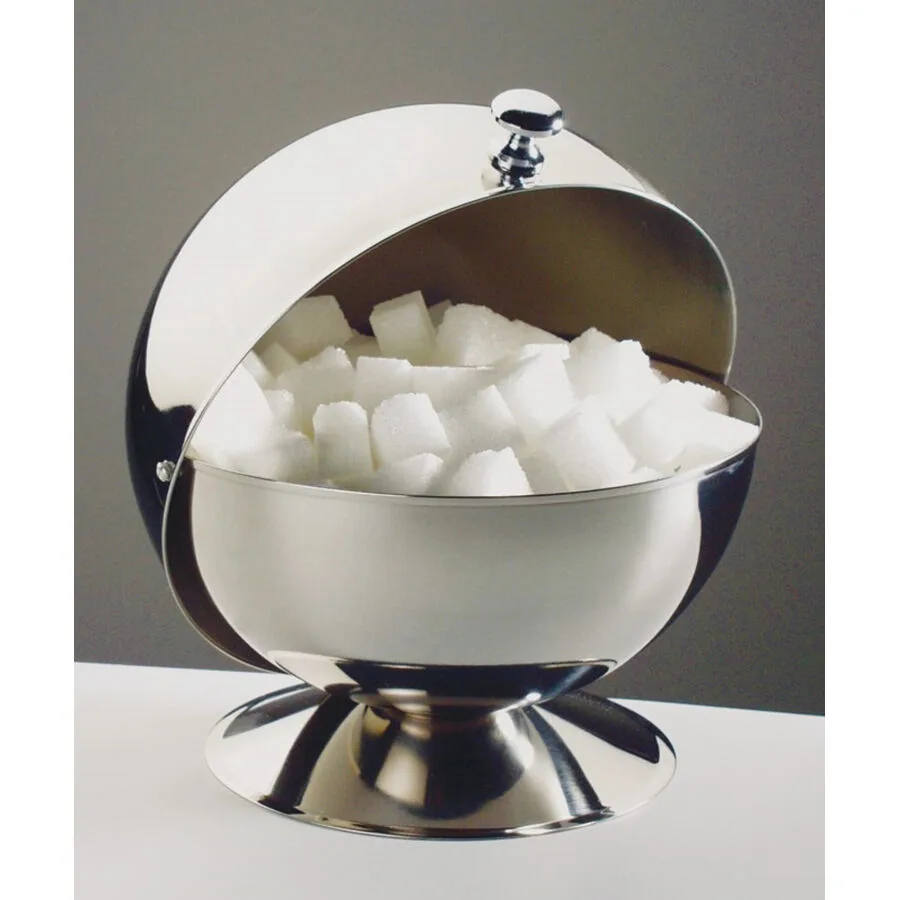 Zuckerdose Aps Silber Edelstahl