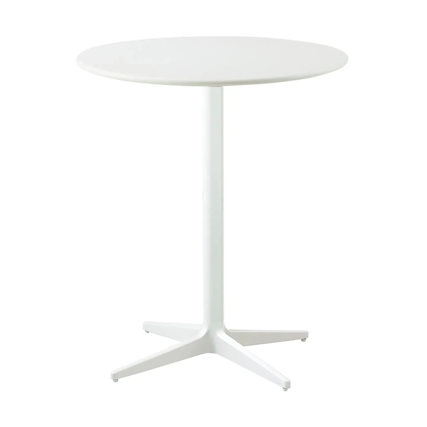 Cane-line Drop cafébord Ø60 cm White-white