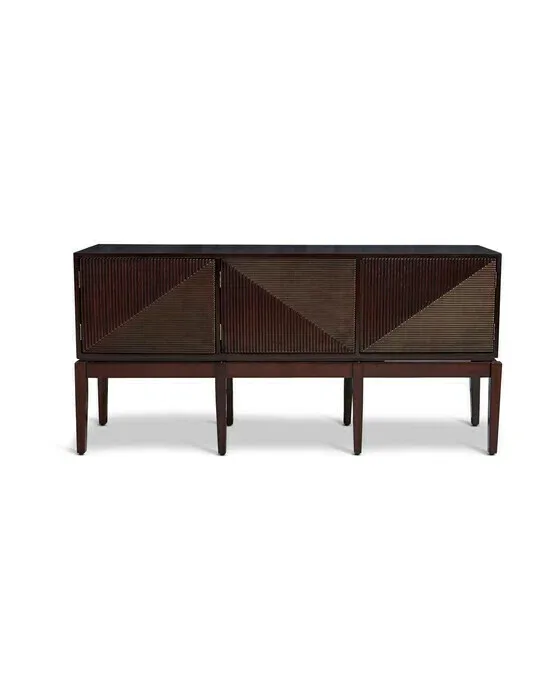 Art Deco sideboard dark brown