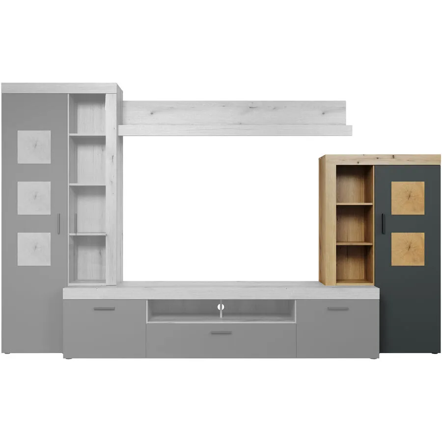 Regal Henderson eiche Holzwerkstoff B 87 T 34 cm