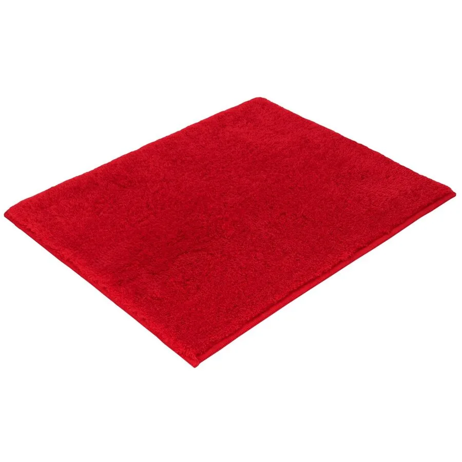 Vossen Badteppich Timeless purpur Polyacryl 50 x 60 cm Rechteckig
