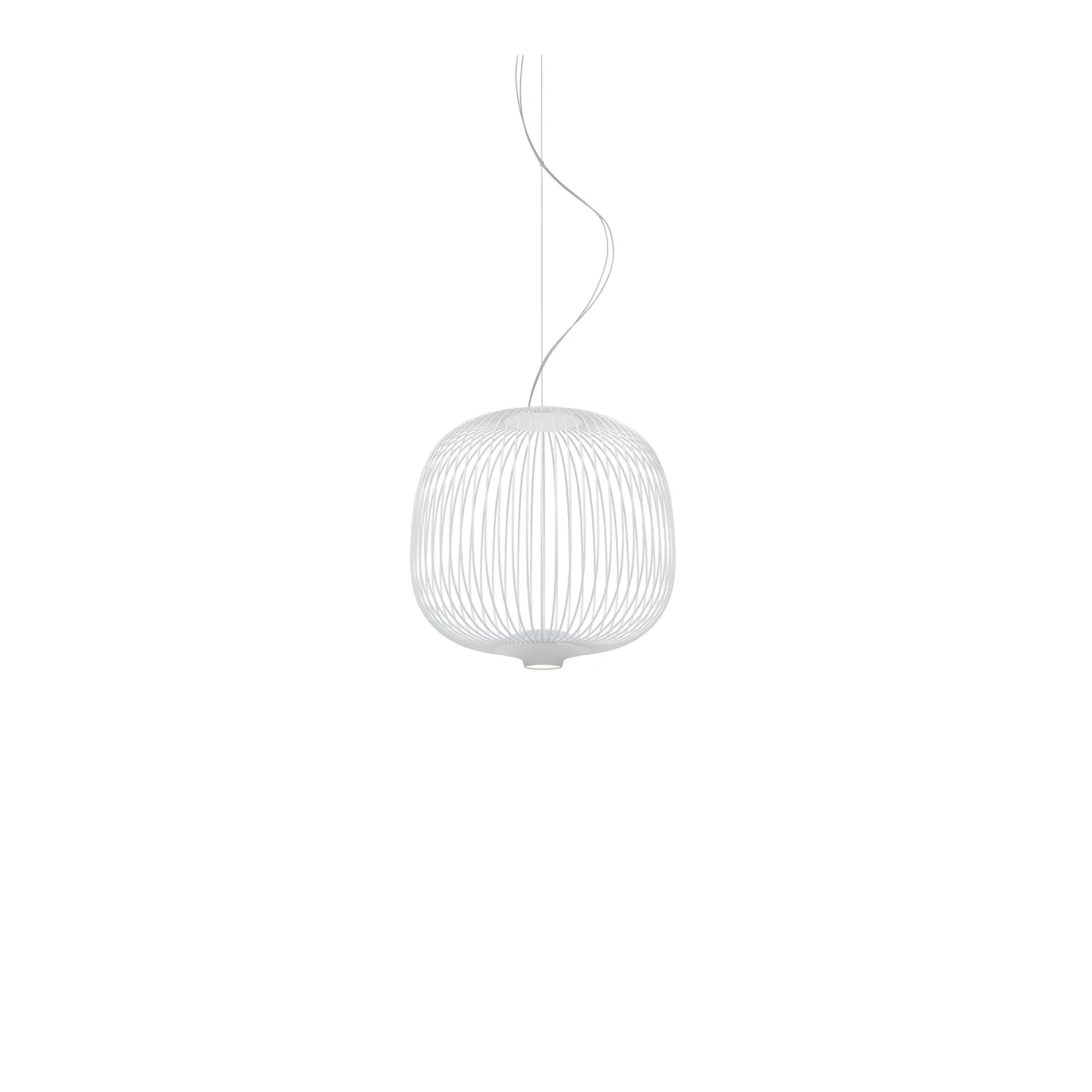 Foscarini - Spokes 2 Piccola White Dimmer - Pendellampor - Garcia Cumini - Vit