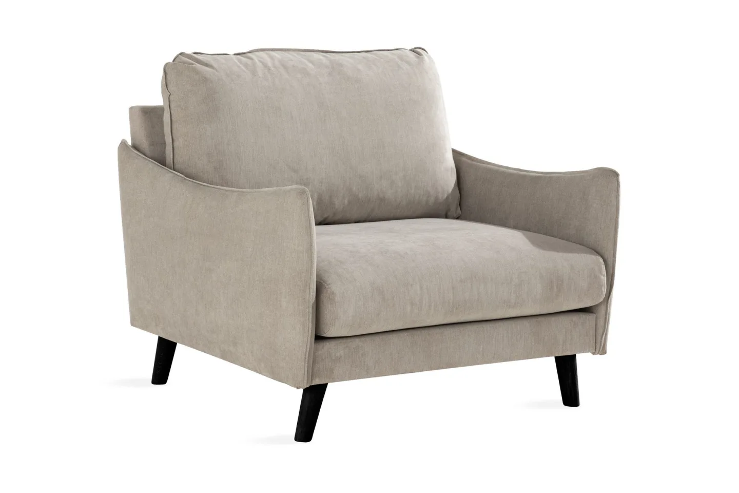 Trend Lyx Fåtölj - Beige/Svart