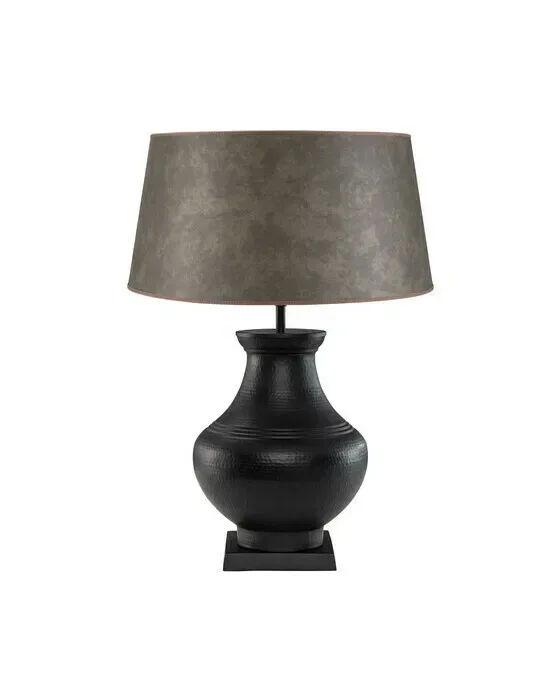 Bergamo bordlampe sort