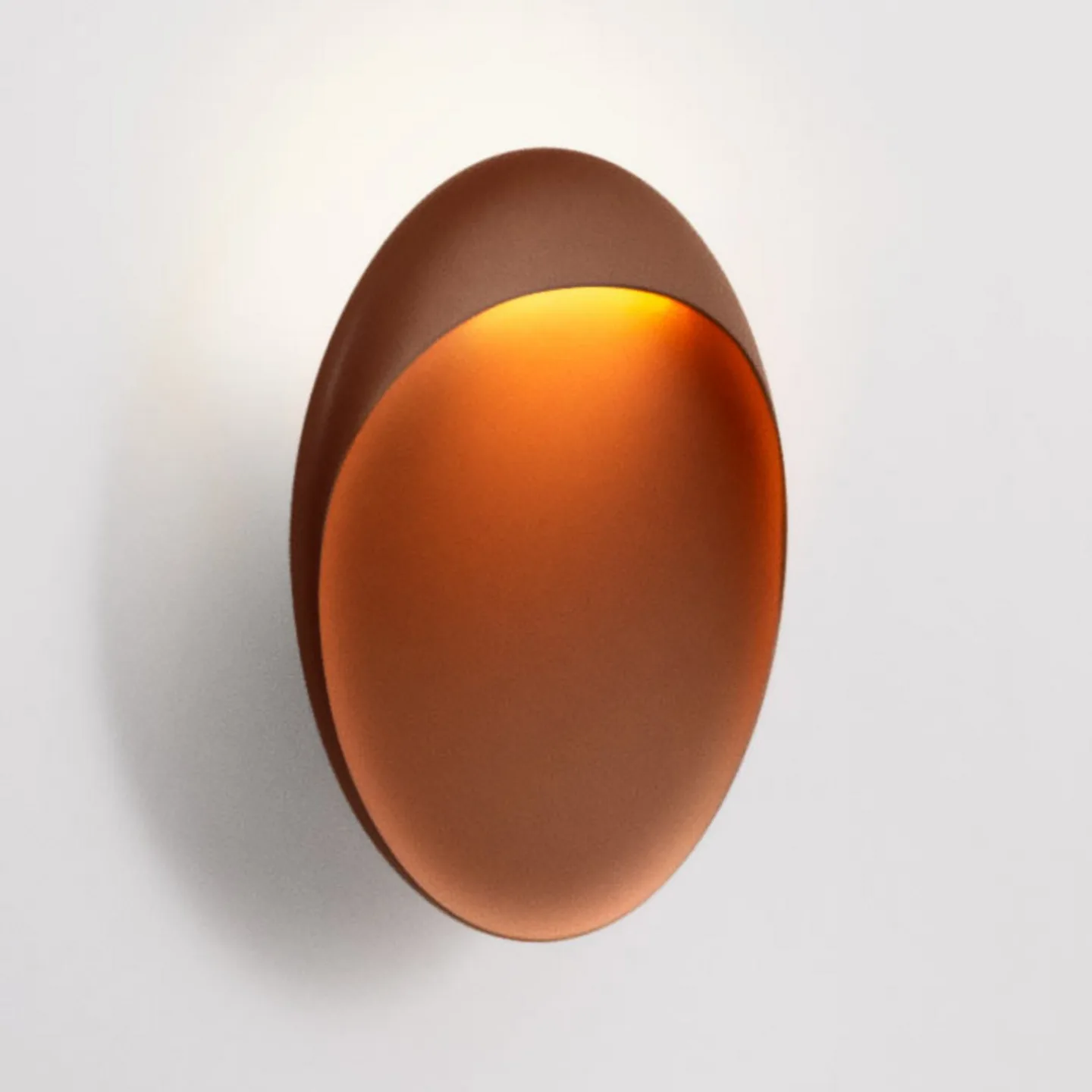 Flindt Vegglampe Ø300 2700K Corten - Louis Poulsen - Stue - Design - Aluminium - Rund