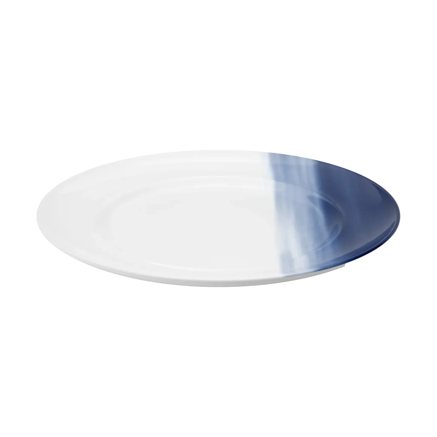 Georg Jensen Koppel lunchtallrik dekor Ø22 cm Vit-blå