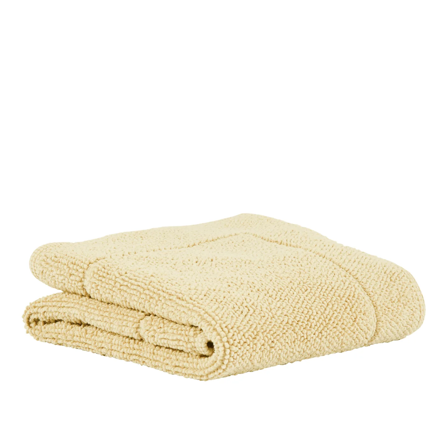Mille Notti - Portofino Bath Mat Pale Yellow 60x90 - Bomullsmattor