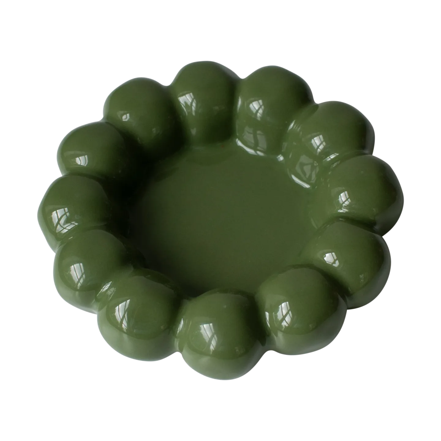 DBKD Bright ljusfat Ø17 cm Shiny green