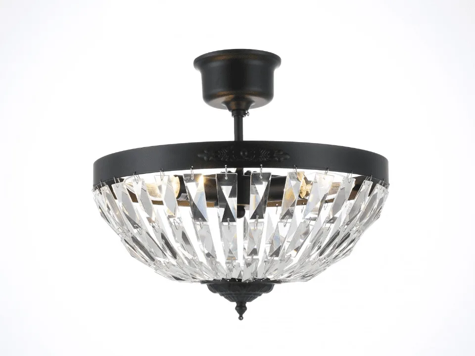 Norrsken Design - Bow Ø35 - Kristallkrona - Svart